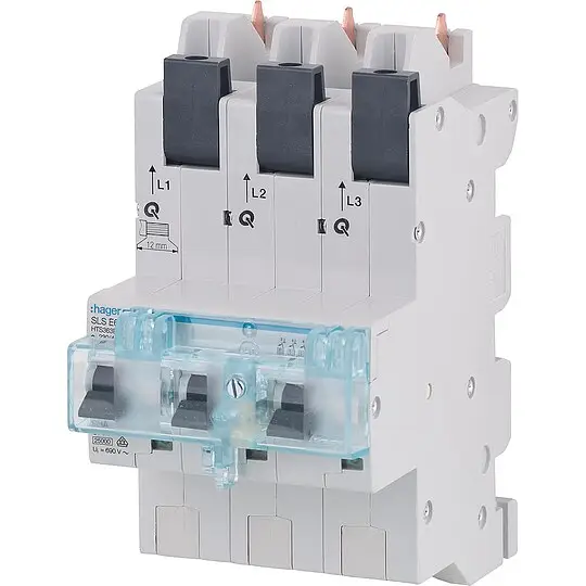 Begrenztes Angebot Leitungsschutzschalter Hager, E63A 3p für SS, HTS363E
