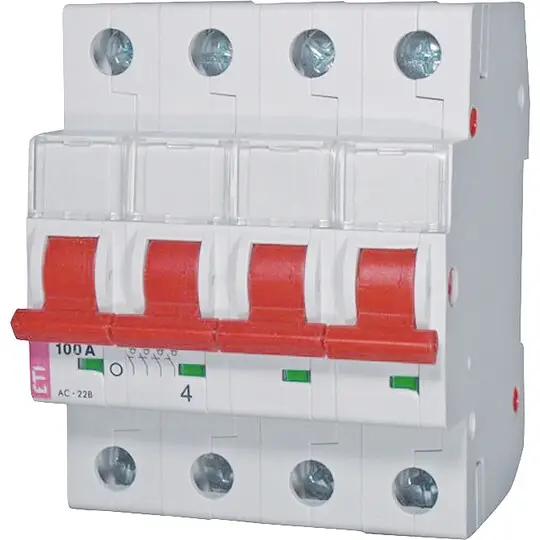 Modularer Hauptschalter 4-polig, 80A, SV480 Billig