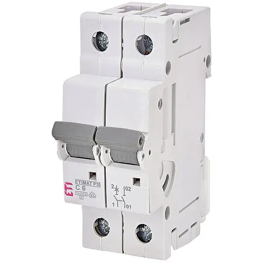 ETI Leitungsschutzschalter ETIMAT P10 1-polig + N, 10kA, C6, REG Neue Ware