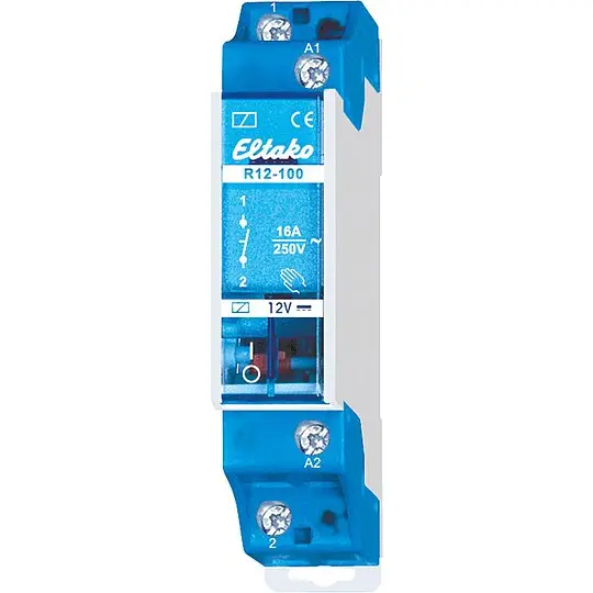 Markenprodukt Schaltrelais Eltako R12-100-12V DC