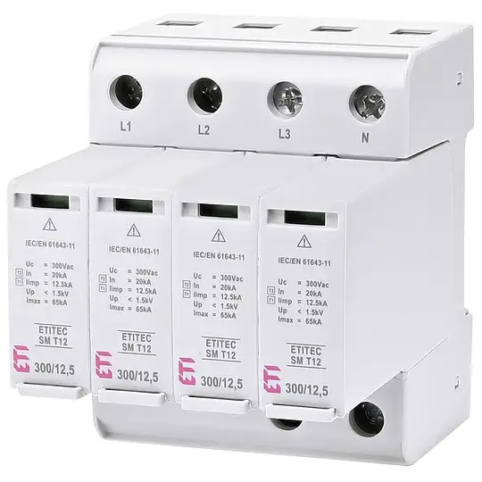 ETI Kombiableiter ETITEC SM T12 300/12,5 4+0, REG Top-Preis