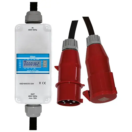 Kostenfreie Lieferung Mobiler Drehstromzähler , DSZ180CEE-32A