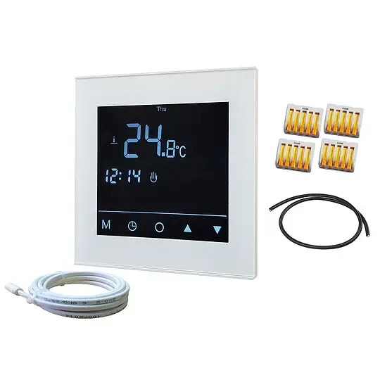 jollytherm Regelset Top-Therm Comfort - Thermostatregler digital mit Timerfunktion, Farbe weiß - 05455 Neue Ware