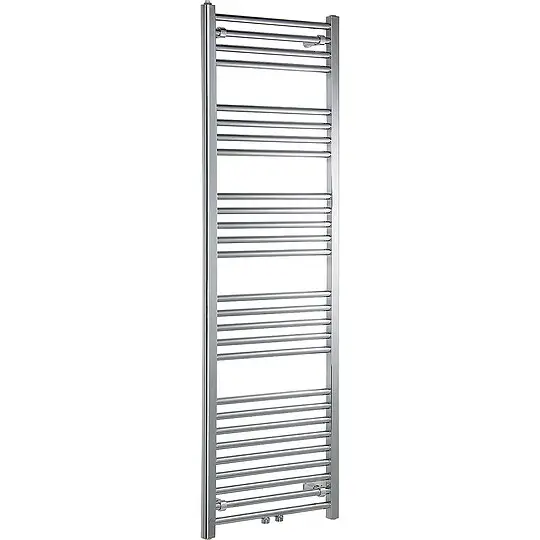 Handtuchheizkörper Jessica, gerade, mit Mittelanschluss, chrom - 1785 x 600 mm Bestseller