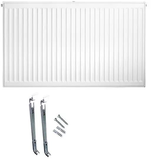 Buderus Logatrend C-Profil.2 Kompakt-Heizkörper H 600 mm L 600 mm Typ 11 - 486/308 Watt Sonderangebot