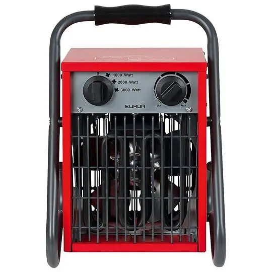 Nur Heute Heizlüfter EK3201, 230V, 50 Hz - 1000 / 2000 / 3000 W - 265 x 245 x 360 mm