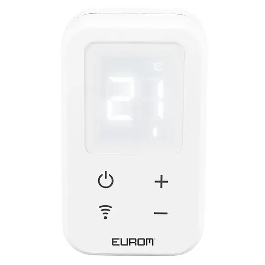 Zertifiziert Wifi-Thermostat - mit USB-C-Anschluss - misst die Raumtemperatur