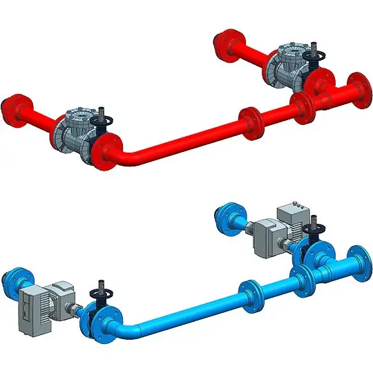 Sonderaktion BOSCH Kaskaden-Set BCS-CS15, DN 50/65, für 2 x 150 kW, mit Pumpe und Isolierung - 7736604075