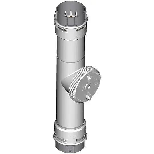 Viessmann Revisionsstück gerade, Ø 60 mm, Kunststoff (PPs) - 7248210 Markenprodukt