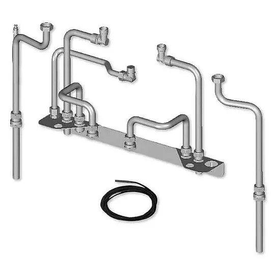 WOLF Aufputz-Anschluss-Set für Speicher CSW-120 an CGB-2 - 2071820 Gratis Versand