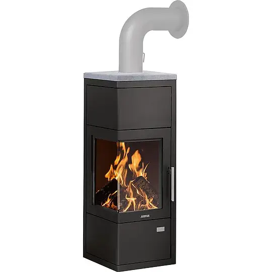 Kaminofen Justus Diego W+, Speckstein / Stahl schwarz, 6 kW - 4698 11 Jetzt Bestellen