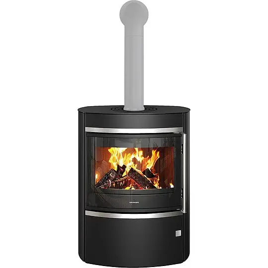 Kaminofen Oranier Feras, Stahl schwarz, 7 kW - 5631 11 Abverkauf