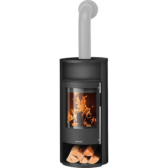 Saisonangebot Kaminofen Oranier Polar Neo 8, Stahl schwarz, 8 kW - 5568 11
