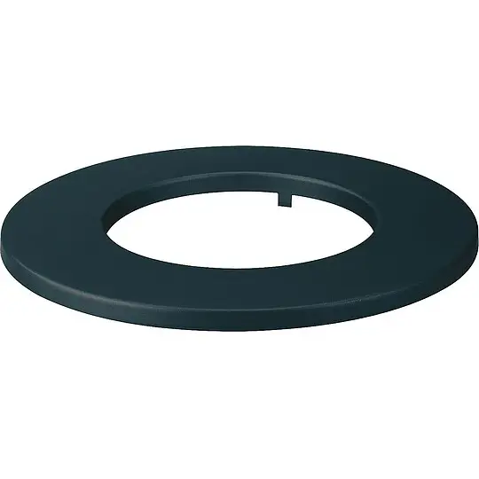 Sale Rosette Ø 150 mm, lackiert, schwarz, Randbreite 60 mm