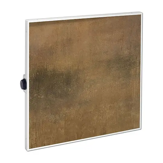 Markenprodukt jollytherm Infrarot Keramikheizkörper 60 x 60 cm, 440 Watt, rostoptik - 10844