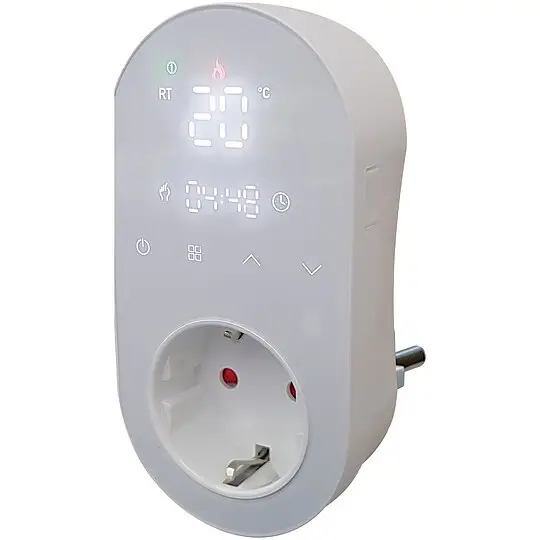 Rabatt jollytherm WLAN Raumthermostat mit Steckdosenanschluss, Alexa-Funktion, Timmerfunktion, Bedienungsanleitung - 10595
