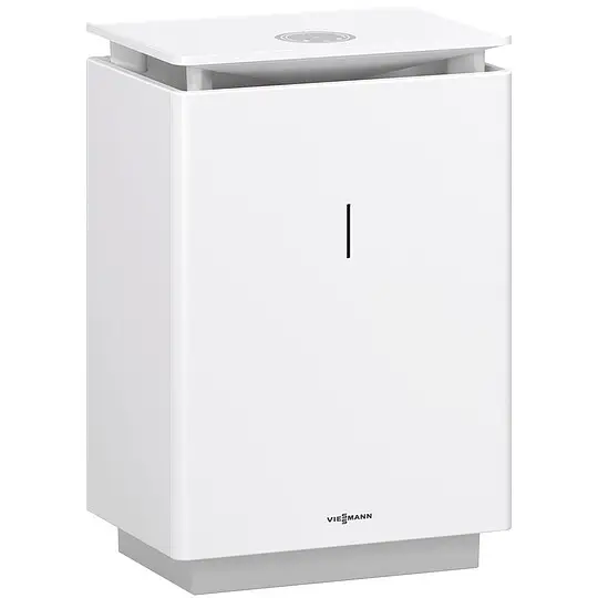 Viessmann Vitopure 250 Luftreiniger, Farbe Leinen-weiß - für Wohnräume bis 35 m² Wohnfläche - ZK08007 Highlight