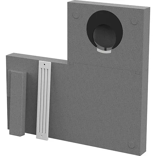 Viessmann Montageelement Fensterlaibung Weiß Abluft - 7973313 Mega-Angebot