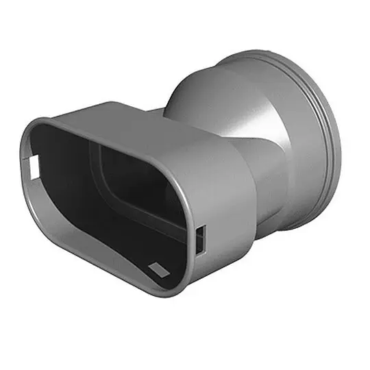 WOLF Adapter für Flachkanal 50 x 100 - antistatisch/-bakteriell - 2577599 Nur Heute