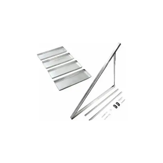 Zertifiziert Buderus Flachdachmontage mit Beschwerungswannen Erweiterungs-Set für SKN4.0-s / SKT1.0-s - 7736614831