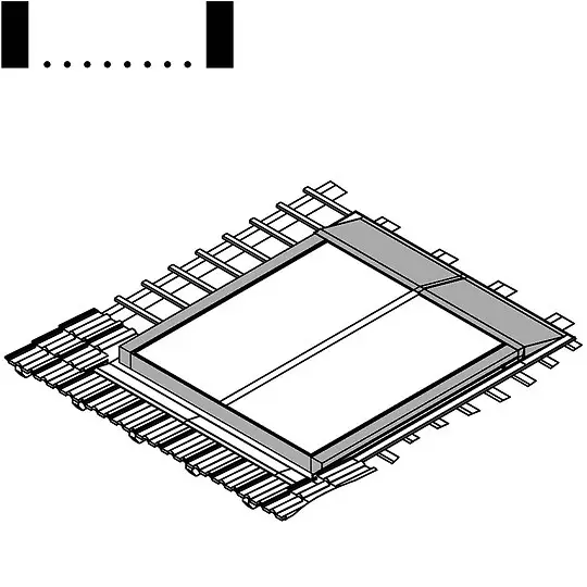 Begrenztes Angebot Viessmann Befestigungssatz Dachintegration für 1 Flachkollektor senkrecht 1-reihige Montage Dachpfanne 20-65° - Z013075