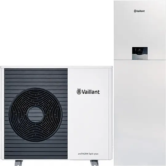 Vaillant Luft/Wasser Wärmepumpe aroTHERM Split plus VWL 75/8.2 AS S2 mit uniTOWER Split plus VWL 78/8.2 IS - 8000035030 Mega-Angebot