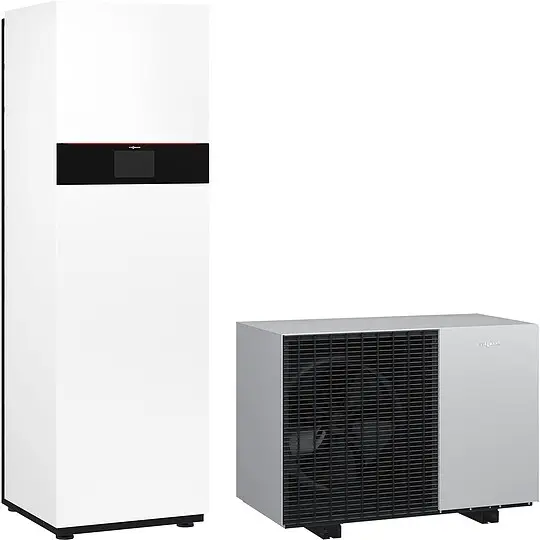 Viessmann Vitocal 150-A Compact Luft/Wasser-Wärmepumpe Typ A10 230V V109 mit integrierter Begleitheizung - Z032246 Schneller Versand