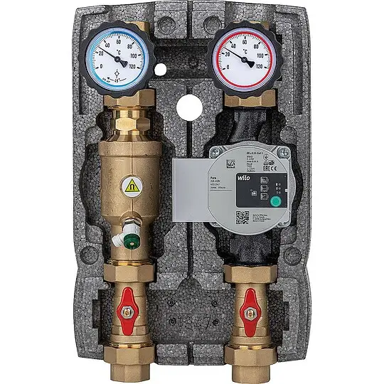 Markenware Heizkreisset Easyflow DN 25 (1''), ungemischt mit Magnetitabscheider, Wilo 25/6 SC