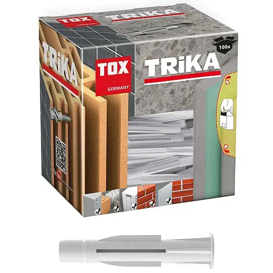 Online Kaufen TOX Allzweckdübel Trika 8 x 51 mm - 100 Stück - 011100111