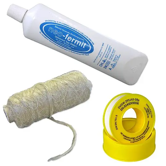 Gewinde-Dicht-Set - 3-teilig Preiswert