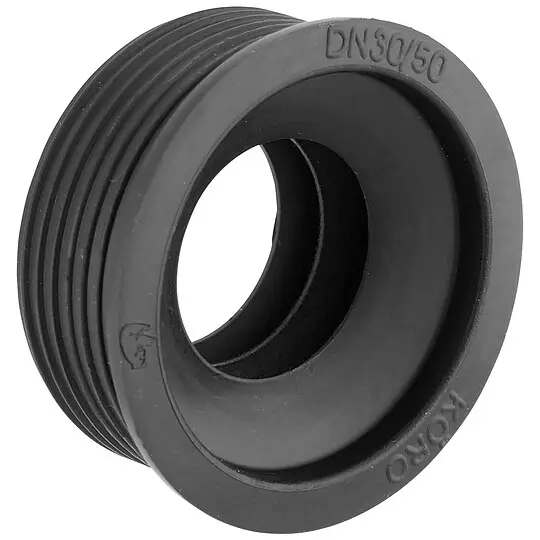 Beliebt Gummimanschette aus EPDM für Abflussrohr - Nennweite 30/50 mm - für Anschluss DN 32 (1 1/4'')