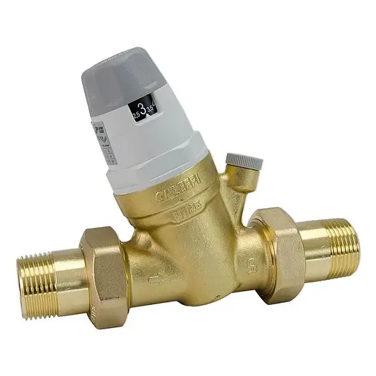 Top-Seller Druckminderer 5350 von Caleffi - mit Verschraubungen 1/2'' AG - 1 bis 6 bar - 535040