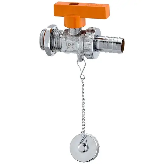 KFE-Kugelhahn 1/2'' Durchgangsform für SOLAR - selbstd. - DN15 - bis 180 °C Online Kaufen