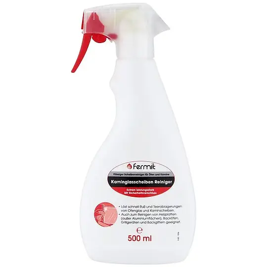 Schneller Versand FERMIT Kamin-Glasscheibenreiniger - Sprühflasche 500 ml - 11501
