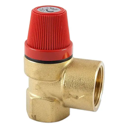 Online Kaufen Caleffi Sicherheitsventil 3/4'' IG für Heizung - 2,5 bar - bis 120°C - Auslass 1'' IG - 530525