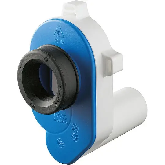 Bestpreis HAAS OHA PE-Urinal-Absaugsifon - Ablauf waagerecht - passend für DN 50 - mit Dichtung - 6280