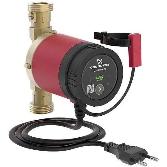 Neue Kollektion Grundfos Trinkwasser-Zirkulationspumpe Comfort 15-14 BAX PM, DN25 (1'') 230V, Einbaulänge 140 mm - 99302332
