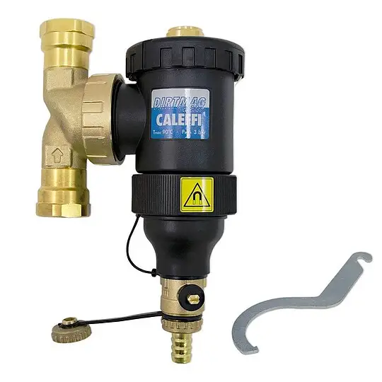 Schlammabscheider mit Magnet - DIRTMAG® 5453 von Caleffi - 2 x 3/4'' IG - mit Entlüfter - 545305 Jetzt Bestellen