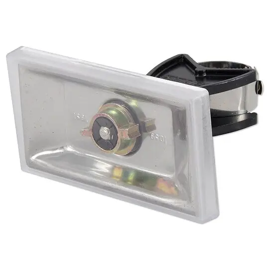 SIMPLEX Universalhalter für Bezeichnungsschilder 100 x 50 mm - aus Edelstahl 1.4016 Expressversand