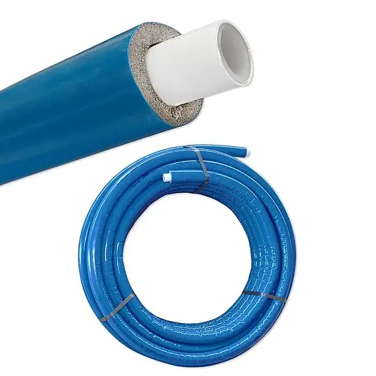 Iso - Mehrschichtverbundrohr 20 x 2 mm / blau - 6 mm Isolierstärke - Rolle 50 m Knallerangebot