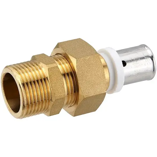 Pressfitting-Verschraubung 16 x 2,0 mm - 3/4 Zoll Außengewinde flachdichtend für MV-Rohr Jetzt Kaufen
