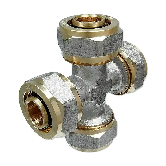 Schraubfitting-Kreuzung (4 x) 26 x 3,0 mm für Alu-Mehrschicht-Verbundrohr Direkt Vom Hersteller