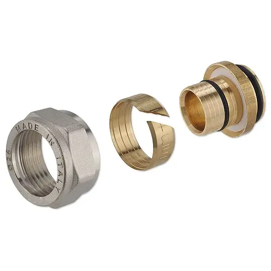 Klemmringverschraubung 1'' Eurokonus - für Mehrschicht-Verbundrohr 26 x 3 mm Nur Heute