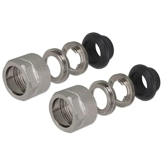 Klemmverschraubungen 3/4'' Eurokonus - für Kupfer- und Edelstahl 15 x 1 - 1 Paar = 2 Stk. Kostenloser Versand
