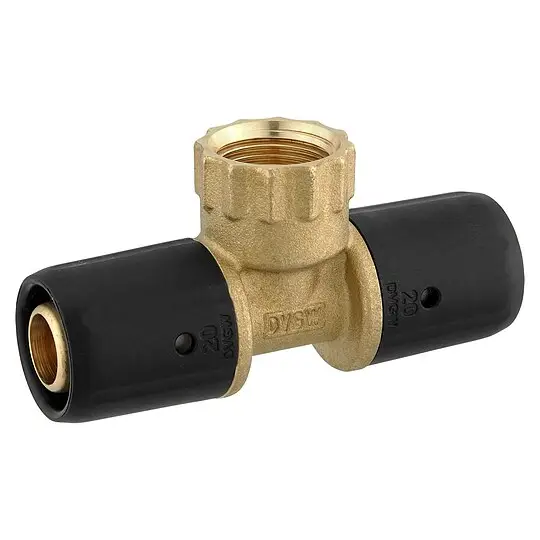 Steck-T-Stk. 20 x 2,0 - 1/2'' IG - 20 x 2,0 mm für Mehrschicht-Verbundrohr Kracherpreis