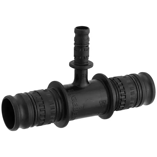 Abverkauf GEBERIT Mepla Press-T-Stück 32 x 3,0 mm - 16 x 2,25 mm - 32 x 3,0 mm - 624.311.00.5