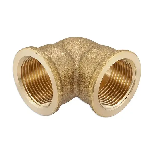 Messing Gewindefitting-Winkel 90° - 1 1/4'' IG x 1 1/4'' IG Angebot