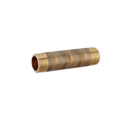 Neu Im Sortiment Rotguss Gewindefitting-Langnippel 3/4'' x 100 mm