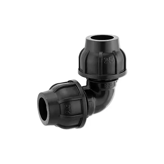 GEBO-Plast-Klemmverbinder Winkel 90° - 25 mm x 25 mm - für PE-Rohre - 130825 Highlight