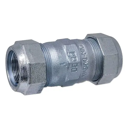 Saisonangebot GEBO-Temperguss-Klemmverbinder für Stahlrohre - Kupplung 42,4 mm x 42 mm (1 1/4'') - 01.150.02.04